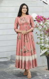 Giva Muslin Long Western Gown Dress Wholesale Clothing Suppliers In India